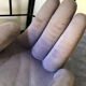 Pop Art swivel armchair - mauve velvet - circa 80s/90s - very good condition