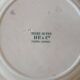 7 old flat plates Terre de fer