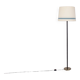 Lampadaire gainé cuir, K & L Belysning Sweden.