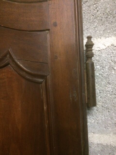 Paire de porte d'armoire en noyer