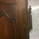 Paire de porte d'armoire en noyer