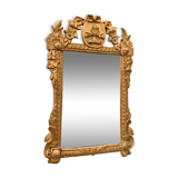 Louis XVI period mirror in gilded wood XVIII century
