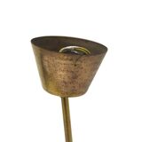 Scandinavian metal and glass pendant light, Sweden, 1950