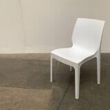 Stackable plastic auxiliary chair Italian Rome