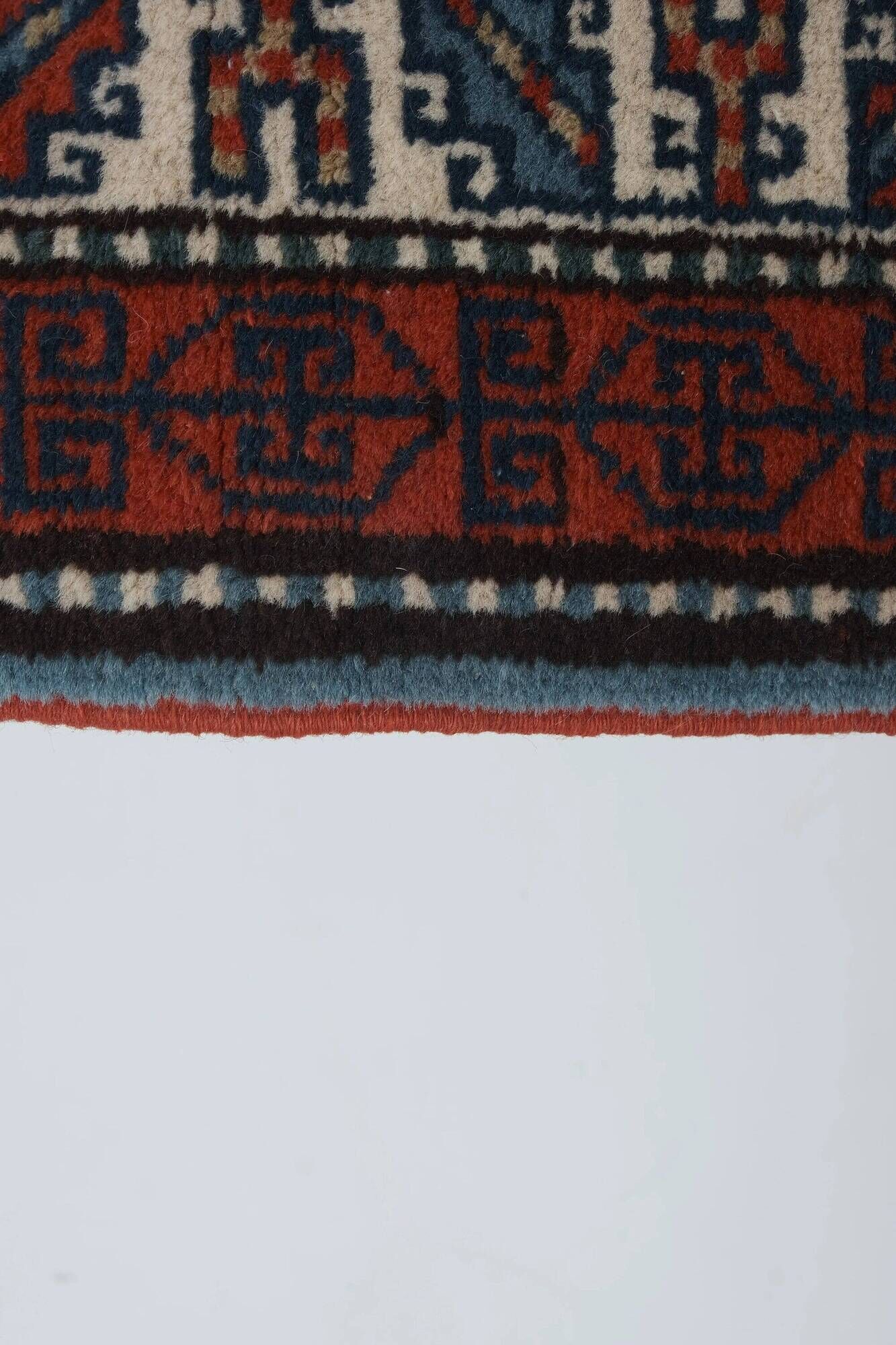 Vintage Turkish hallway rug 66x316 cm
