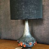 Belgian Art Pottery Table Lamp by Rogier Vandeweghe for Perignem, 1960s