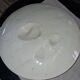 Large wall plate in ceramic with relief decoration