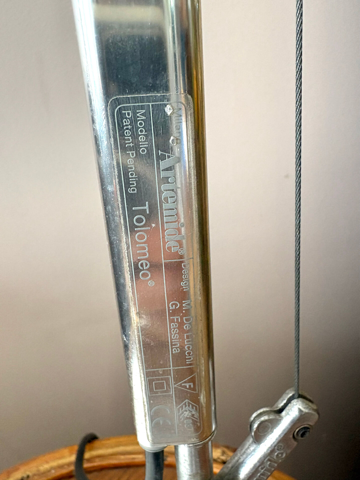 Lampe de bureau Artemide "Tolomeo Tavolo Classic" – Première Édition (