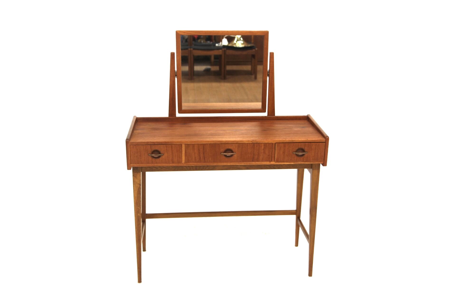 Coiffeuse scandinave en teck, Suède, 1960