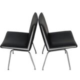 Paire de chaises Lufthavn par Hans Wegner