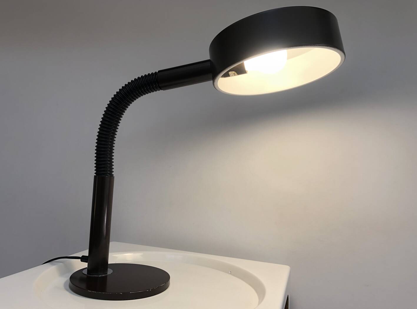 Grande lampe vintage 1970