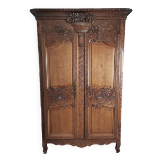 Armoire de mariage normande XIXeme