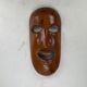 Teak midcentury, 1950s decorative mask 60cm