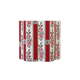 Flower-shaped lampshade Flora "red overmount"