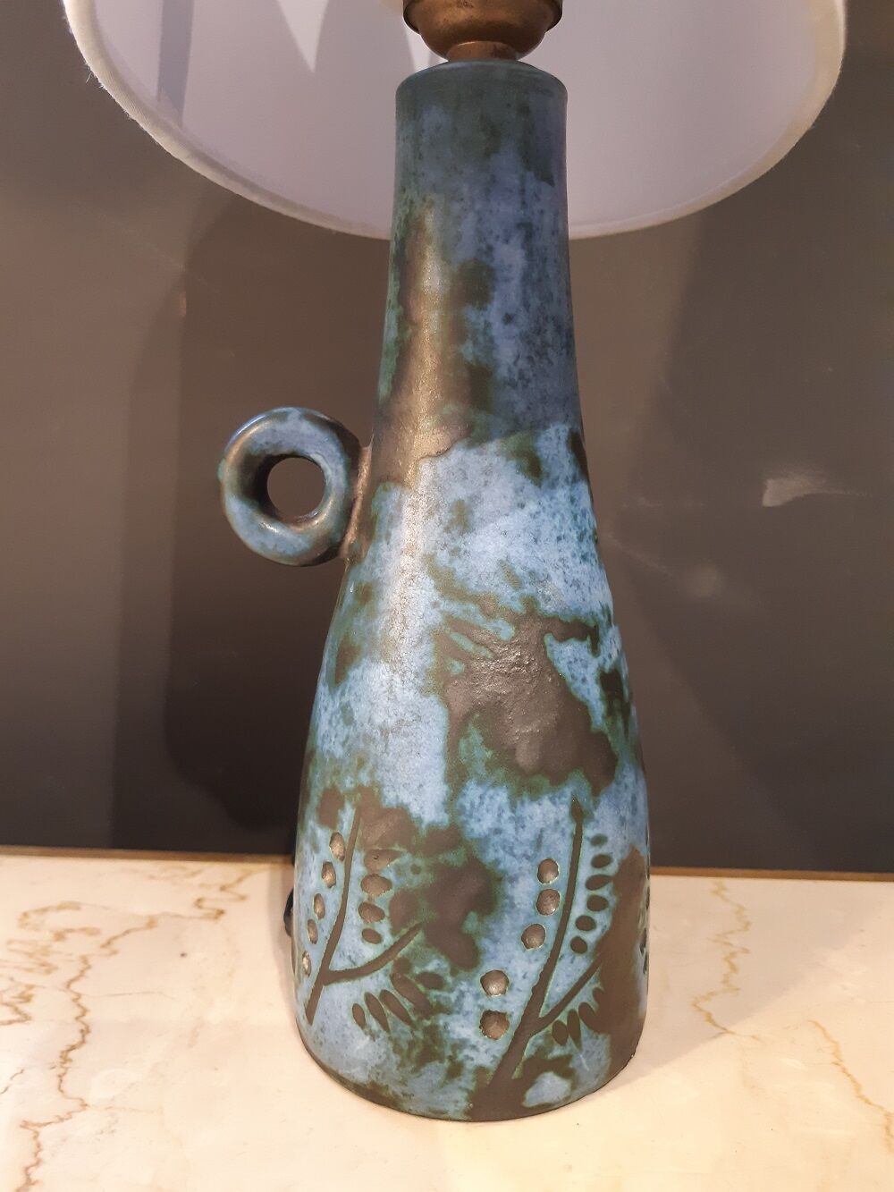 Jacques Blin ceramic lamp