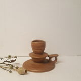 Sandstone cup bougeoir