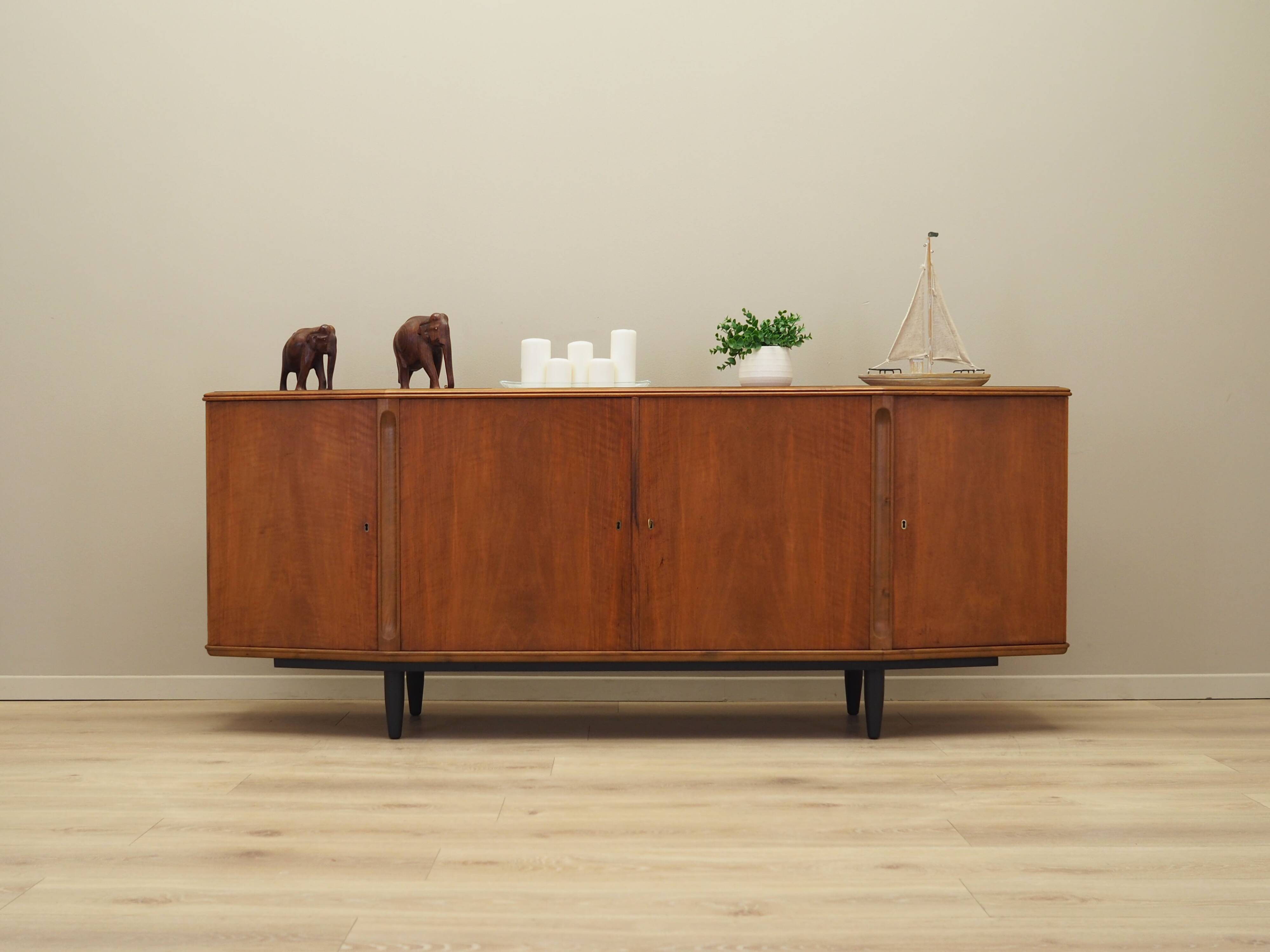 Walnut sideboard, Danish design, 1960s, production: Denmark