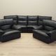 Leather armchair, Italian design, 1960s, production: Italy