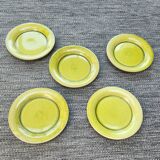 Lot de 5 assiettes : Jars