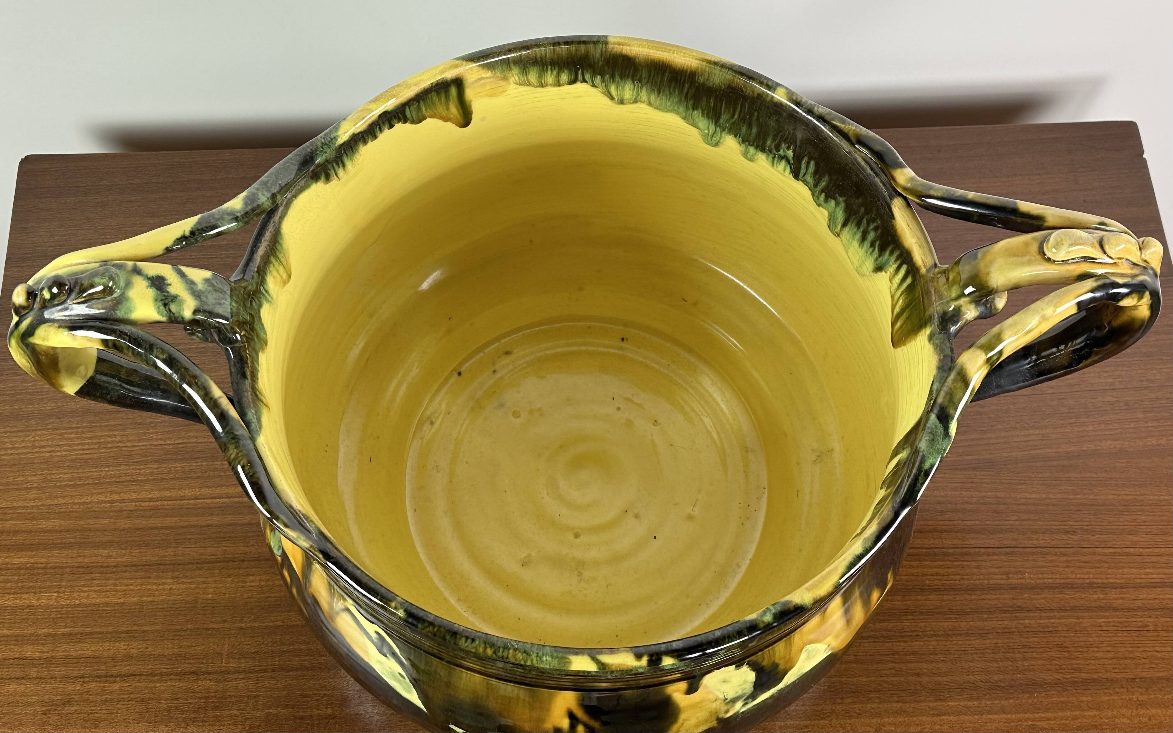 Vintage ceramic basin by André Chaudemanche 1960