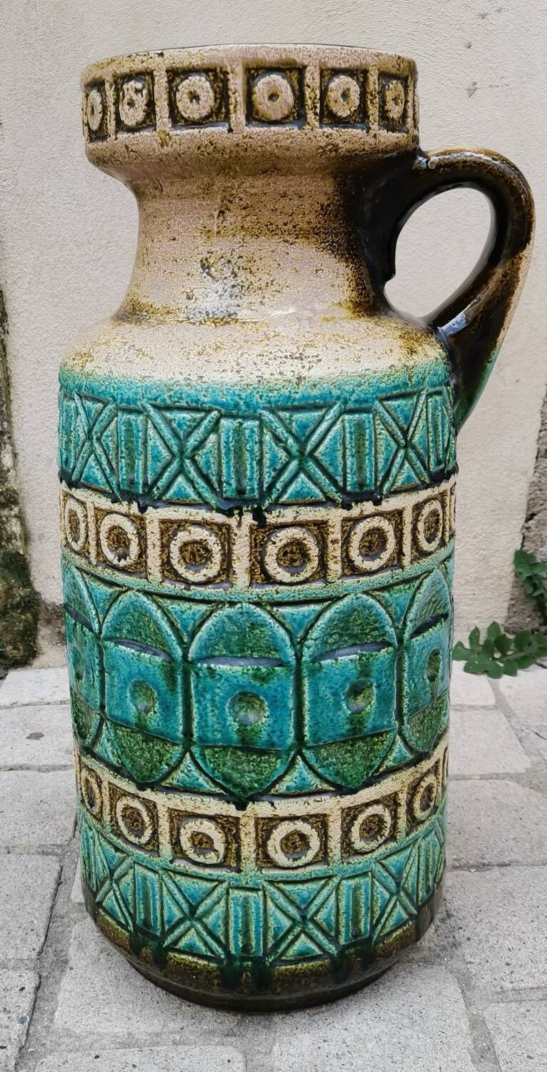 Vase, umbrella stand, Bay keramik