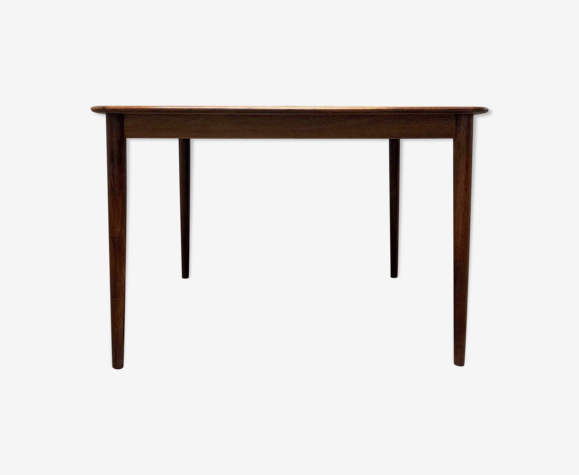 Table à manger extensible palissandre par Henry Rosengren Hansen pour Brande, années 1960