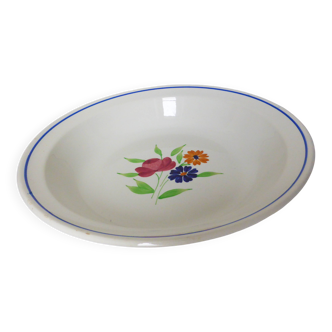 Plat de service rond et creux Badonviller 210396