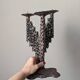 Brutalist modern artisanal chandelier design
