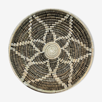 Handmade Berber wall basket