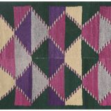 Vintage Turkish rug from Oushak, hand-woven 105x148 cm