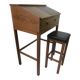 Secrétaire avec tabouret des années 60 par Andreas Hansen, Danemark