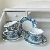 Rivanel France cups and saucers 1970