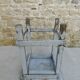 Wooden workshop stool, original color