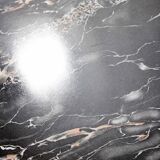 Table with compass feet from the 70s with "rise and fall" system