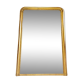 Fireplace mirror gilded wood louis philippe xix century 1m75 x 1m21