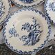 6 deep plates from Gien Chardon series