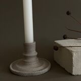 Stoneware candle holder - Ceramic essential