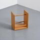 Stool in particle board by Max Bill, Ulm, around 1962