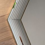 Octagonal glass mirror 70s