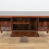 Mid-Century Model 77 Freestanding Desk in Teak from Omann Jun, 1960s