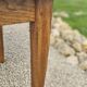 Table ferme chêne massif 80x185