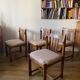 4 chaises vintage roche bobois 212