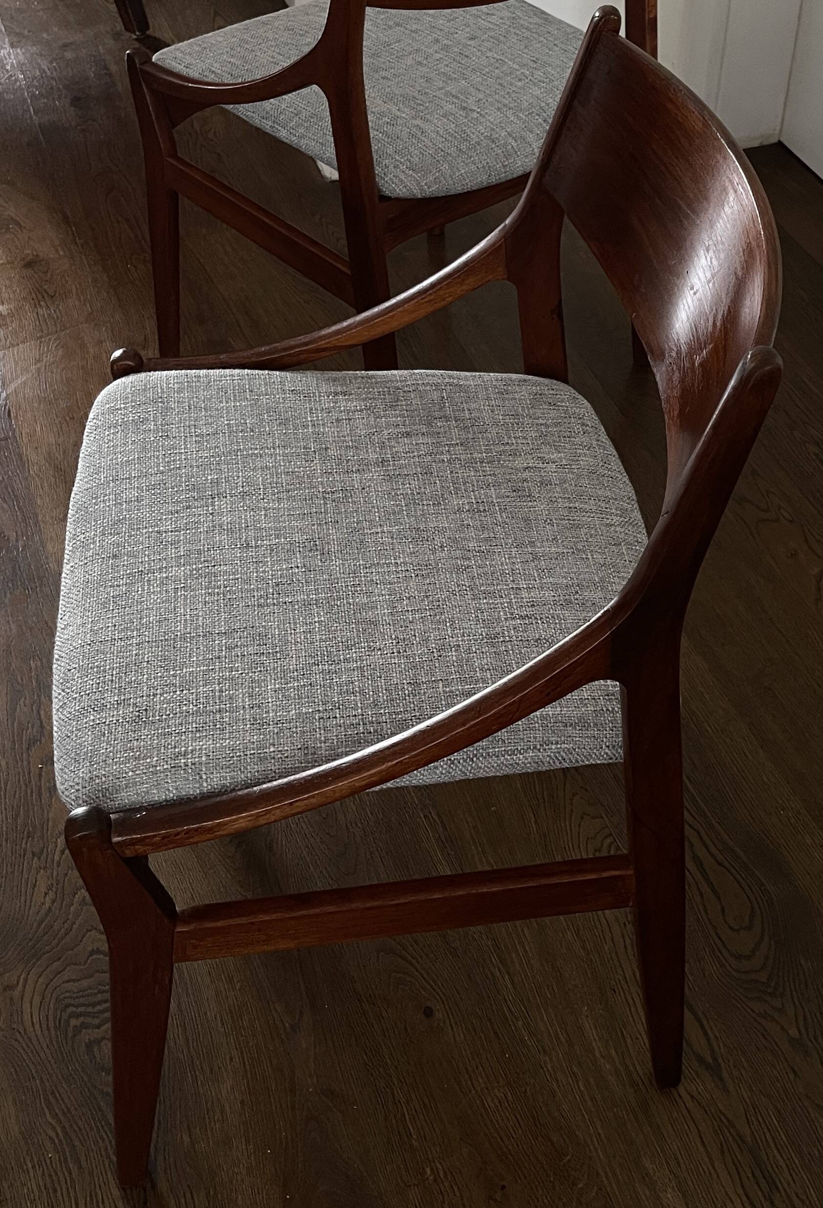 4 Dining chairs by H. Vestervig Eriksen Tromborg, Denmark