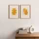 Paint duo - Maya and Moscow - Golden yellow - Signed Eawy
