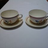 2 Jeannette / Gien cups