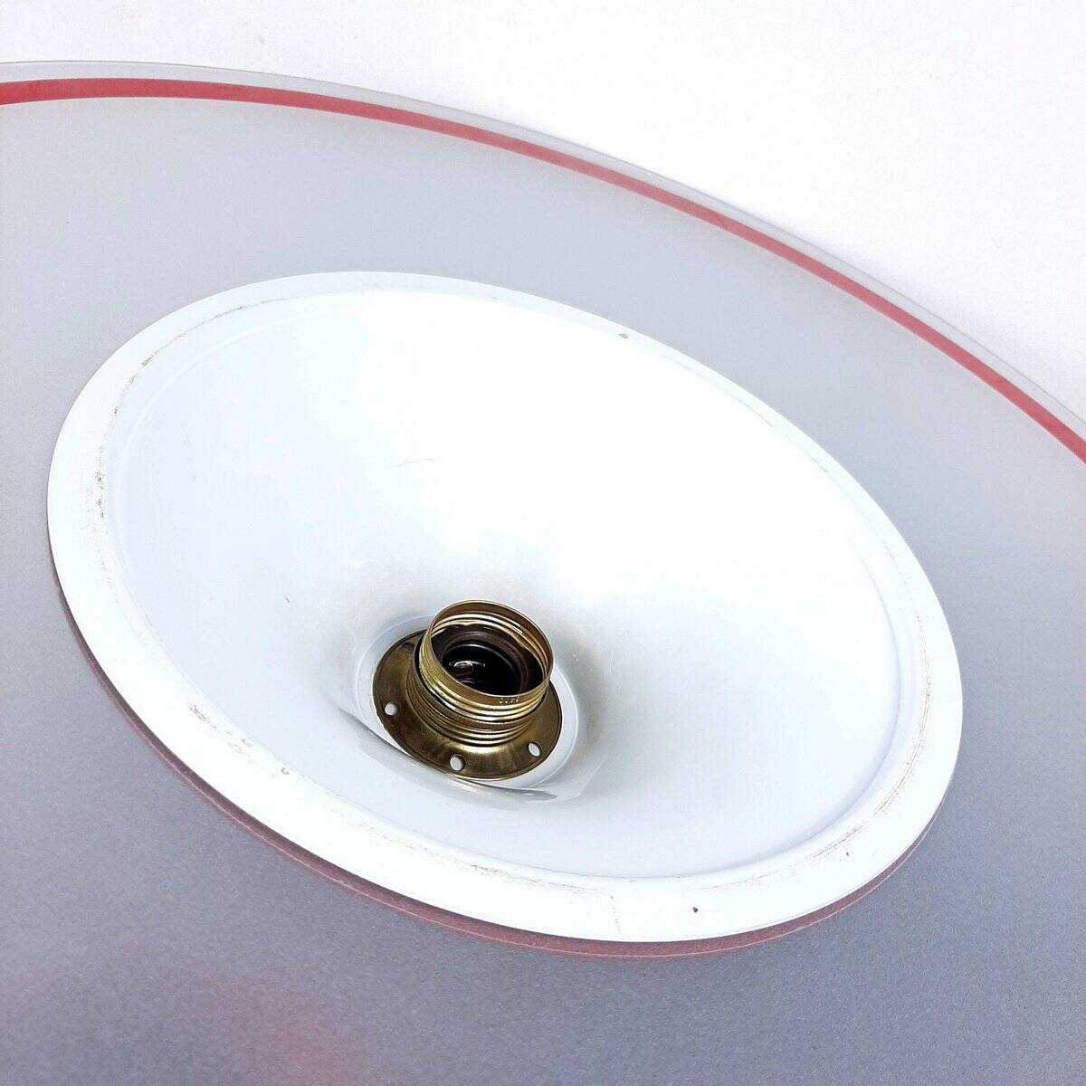 Red Suspension Mid-Century, Italy, 1960s