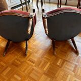 Pair of classic armchairs