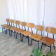 Set of 7 vintage school chairs by stol kamnik / 1970s yugoslavia / mid-cent