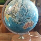 Vintage luminous globe/Scandinavian globe