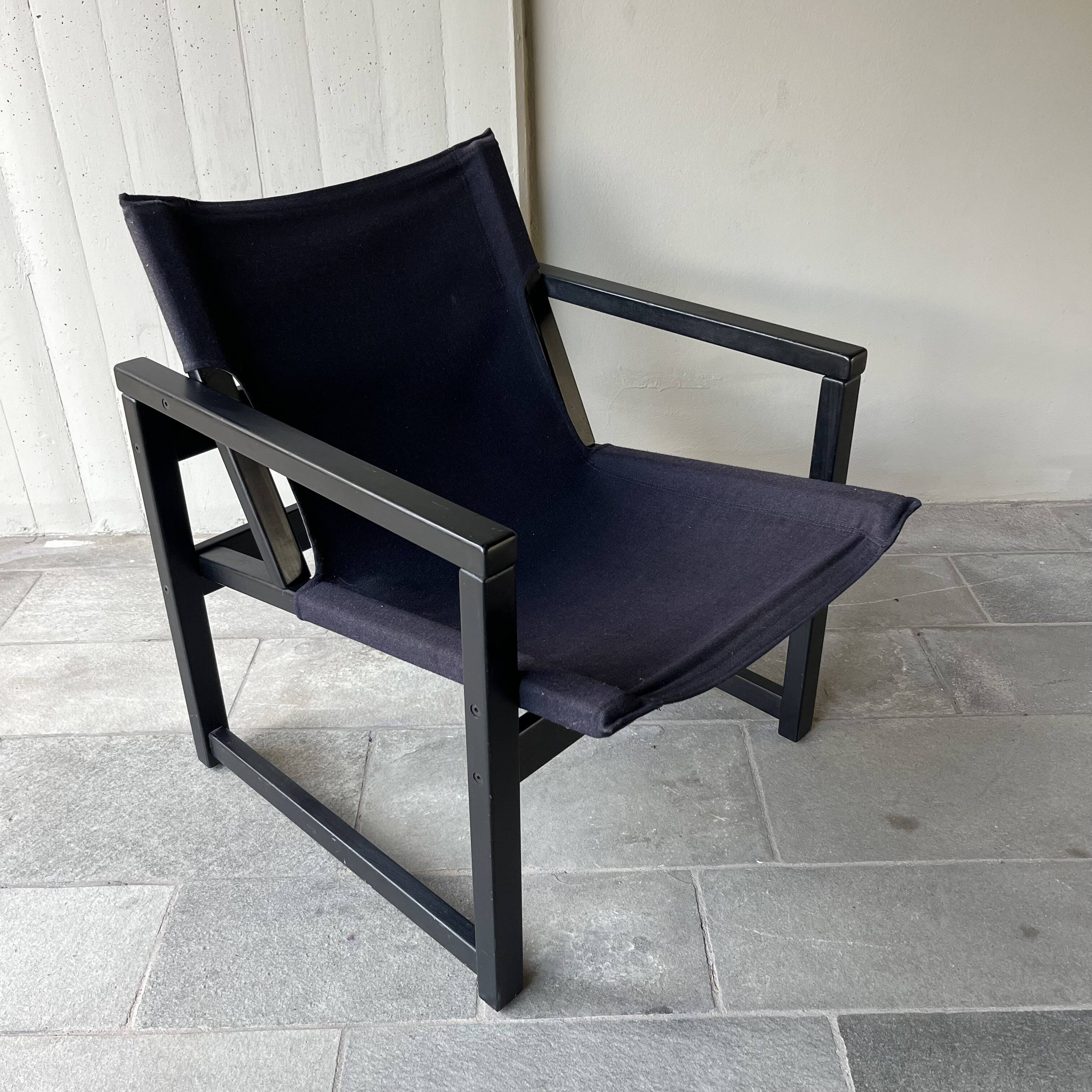 Vintage Safari armchair, Karin Mobring, IKEA, 1970's